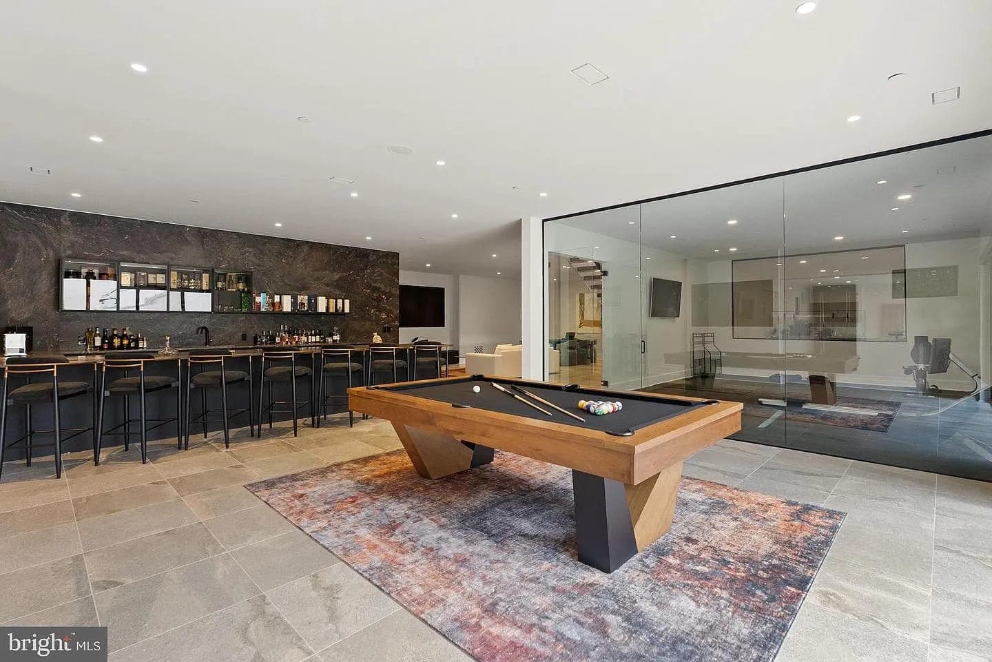 Bethesda Custom Modern Home interior view — Bethesda, Maryland